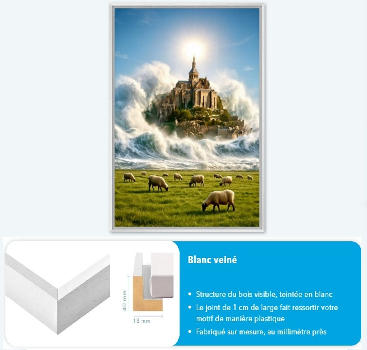 Créez une décoration murale unique avec notre toile personnalisée. Impression premium, cadre bois naturel, effet 3D raffiné. Idéal pour offrir ou sublimer votre intérieur.