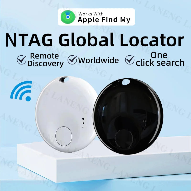 Apple AirTag - Traceur GPS pour enfants et animaux, accessoire voiture, gadget sans carte SIM, porte-clé pratique, collier GPS chat, localisateur multifonction pour objets perdus