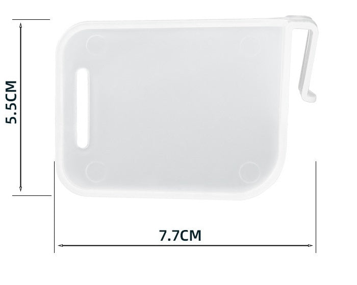 Réfrigérateur Organisateur Diviseur Clip Diviseur Plaque Multi-fonction Librement Réglable Snap-type Boîte De Rangement Classification
