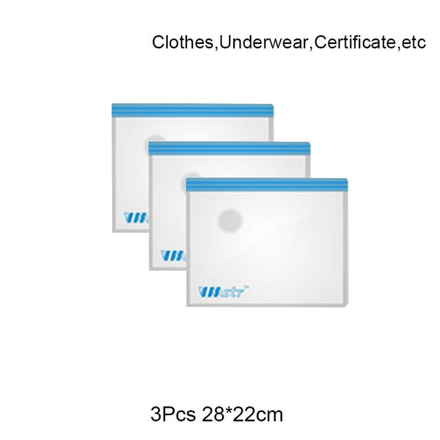 Nous Fini les gros volumes de vêtements et couverture !!!!!! sac pour la nourriture. Profitez de ces sacs fonctionnent avec compression pour gagner de l’espace. Ils réduit de plus de moitié les vêtements et augmente, d'autre part, la quantité d'espace disponible dans vos armoire, tiroir