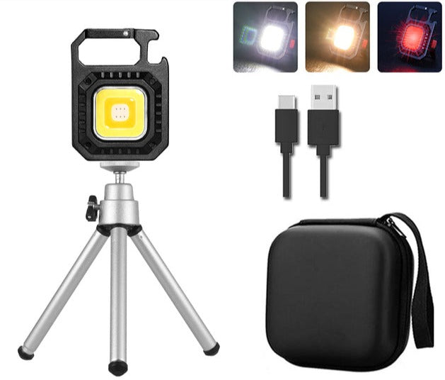 Superbe lampe portative Multifonctionnel. Son utilisation est multiple tel que  ouverture de porte, promenade de chien la nuit, panne de courant, urgence, dépannage, travail, réparation, camping, pêche de nuit, extérieur
