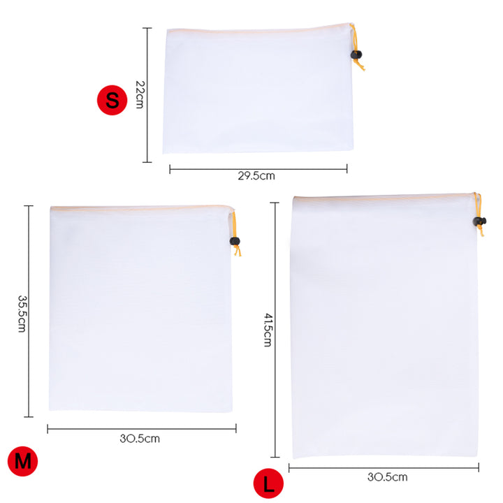 Sacs colorés dimensions