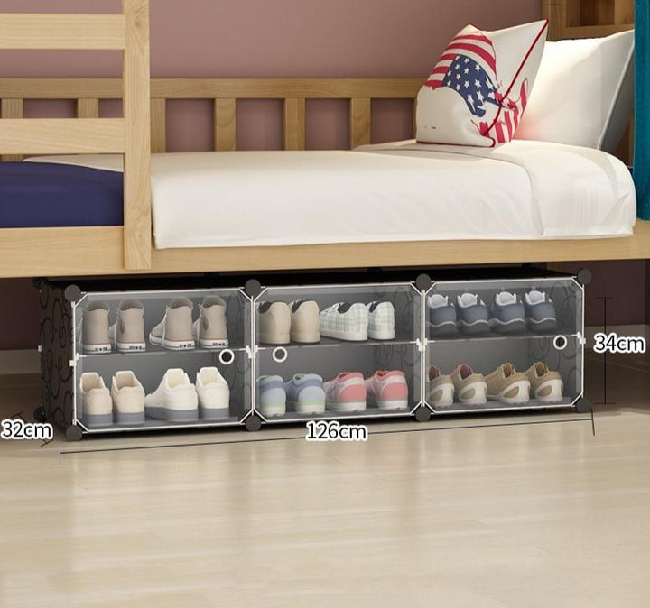 3 boites noires avec portes transparentes