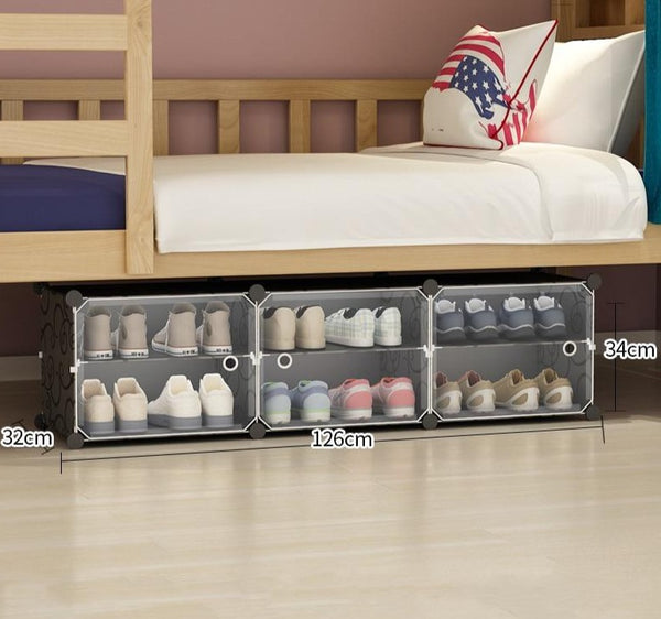 3 boites noires avec portes transparentes