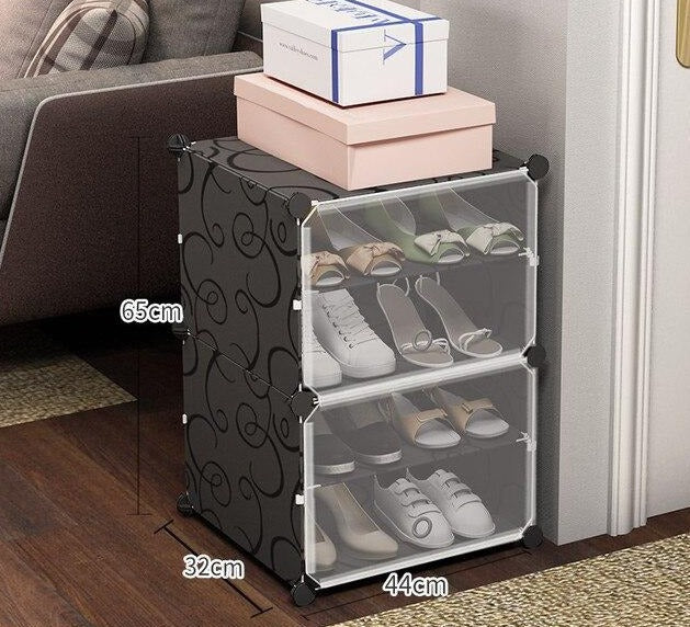 2 boites noires avec portes transparentes BIS